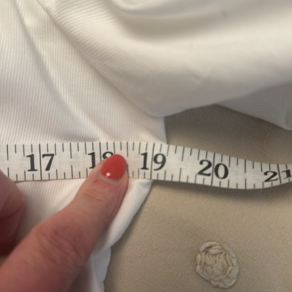 banana republic black label white button up blouse - Picture 8 of 9